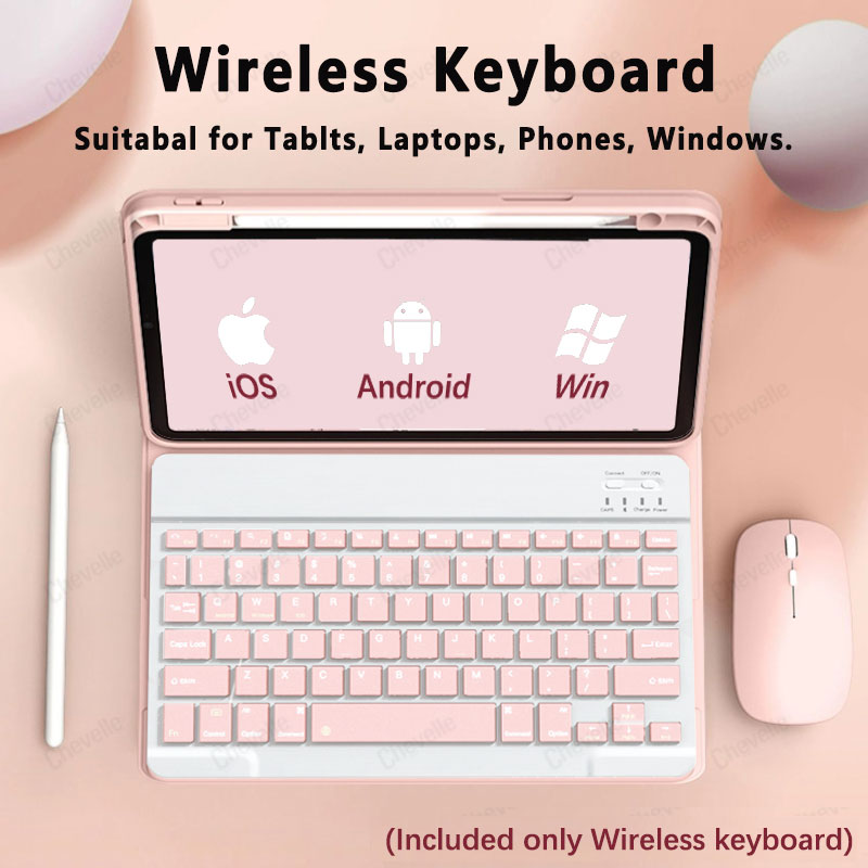 Tablet Accessories Kit - Android iOS Tablet için Kablosuz Bluetooth