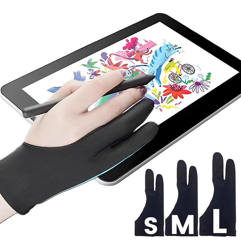 Drawing Glove Artist - Çizim eldiveni kirlenme önleyici dokunmatik eldiven