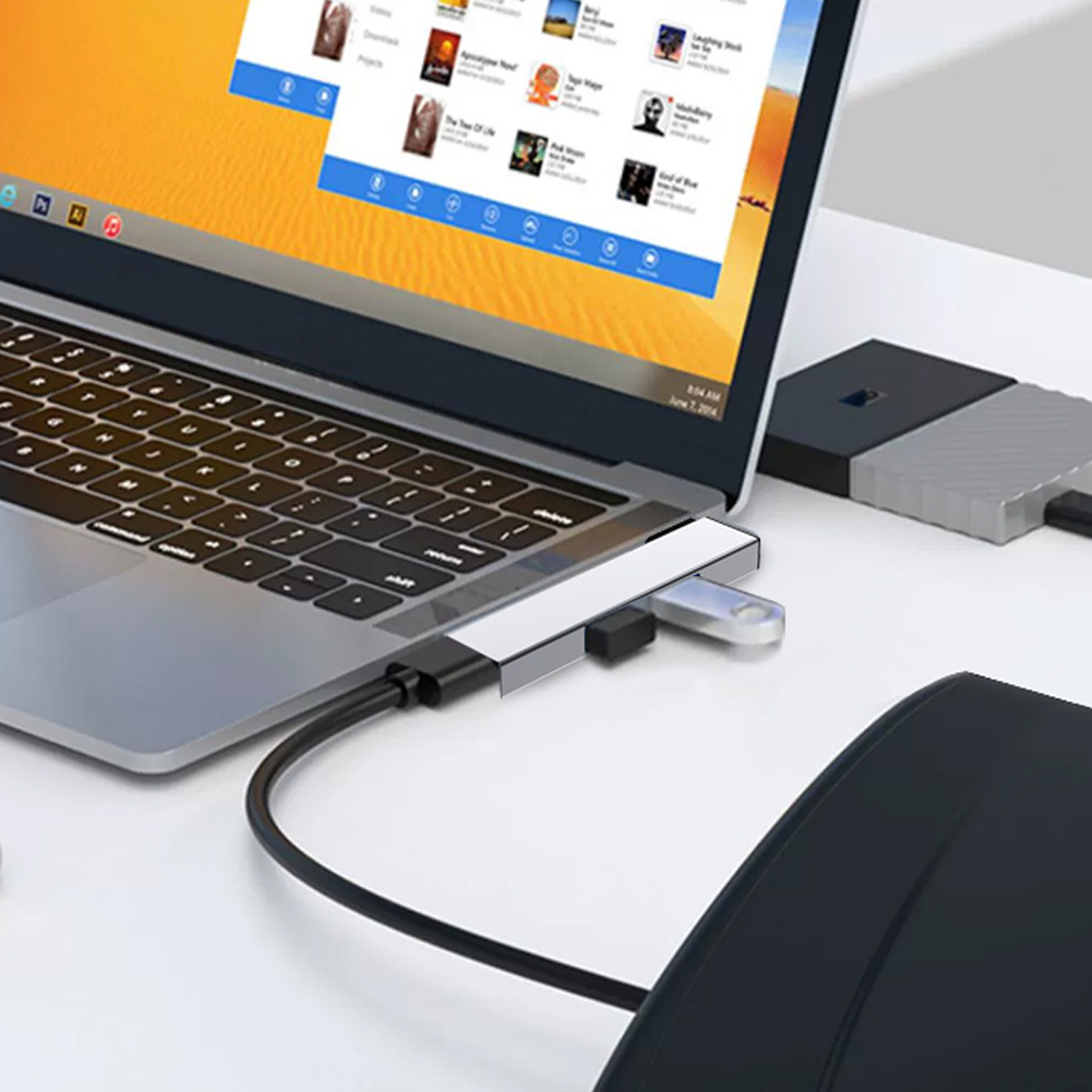 Usb Hub Type C - 3'ü 1 Arada USB Bağlantı İstasyonu