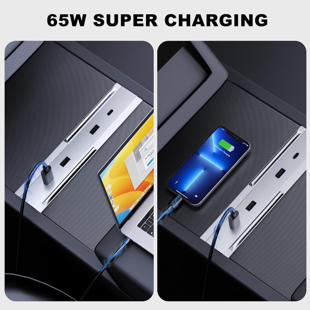 Tesla Model YL Y Launch Junipe - Usb Hub Type C incelemesi ve fiyatı