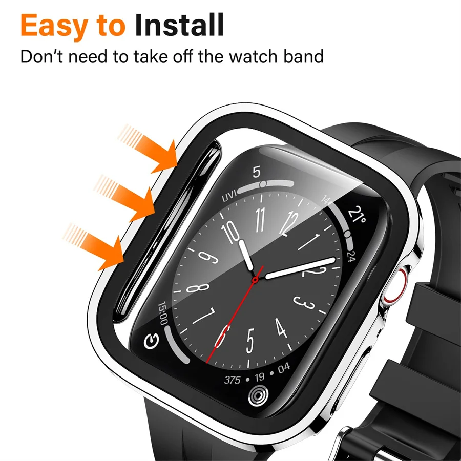 Cam + kapak Apple Watch durumd - Tablet Accessories For Girls incelemesi ve fiyatı