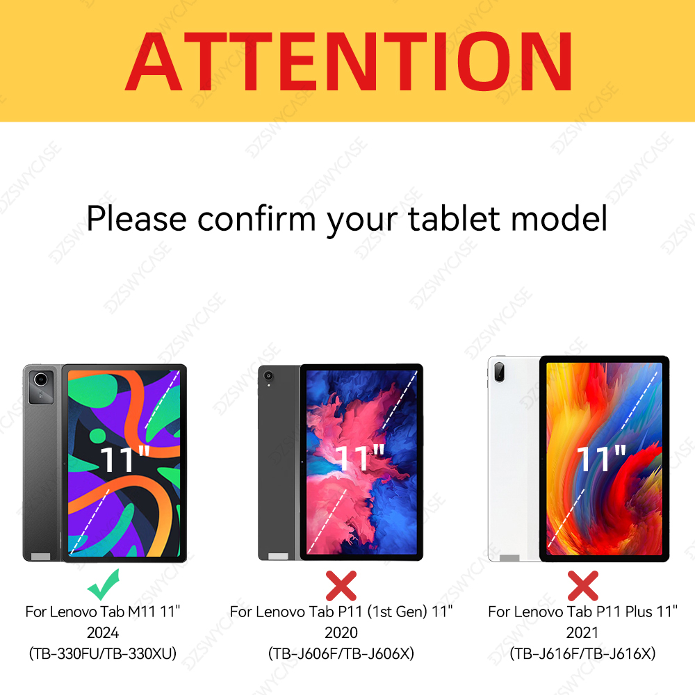 Lenovo Tab M11 11 İnç 2024 TB- - Tablet Cover Accessories incelemesi ve fiyatı
