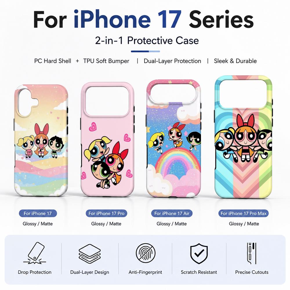 Anime P-Powerpuff Girls Telefo - Tablet Accessories For Girls incelemesi ve fiyatı