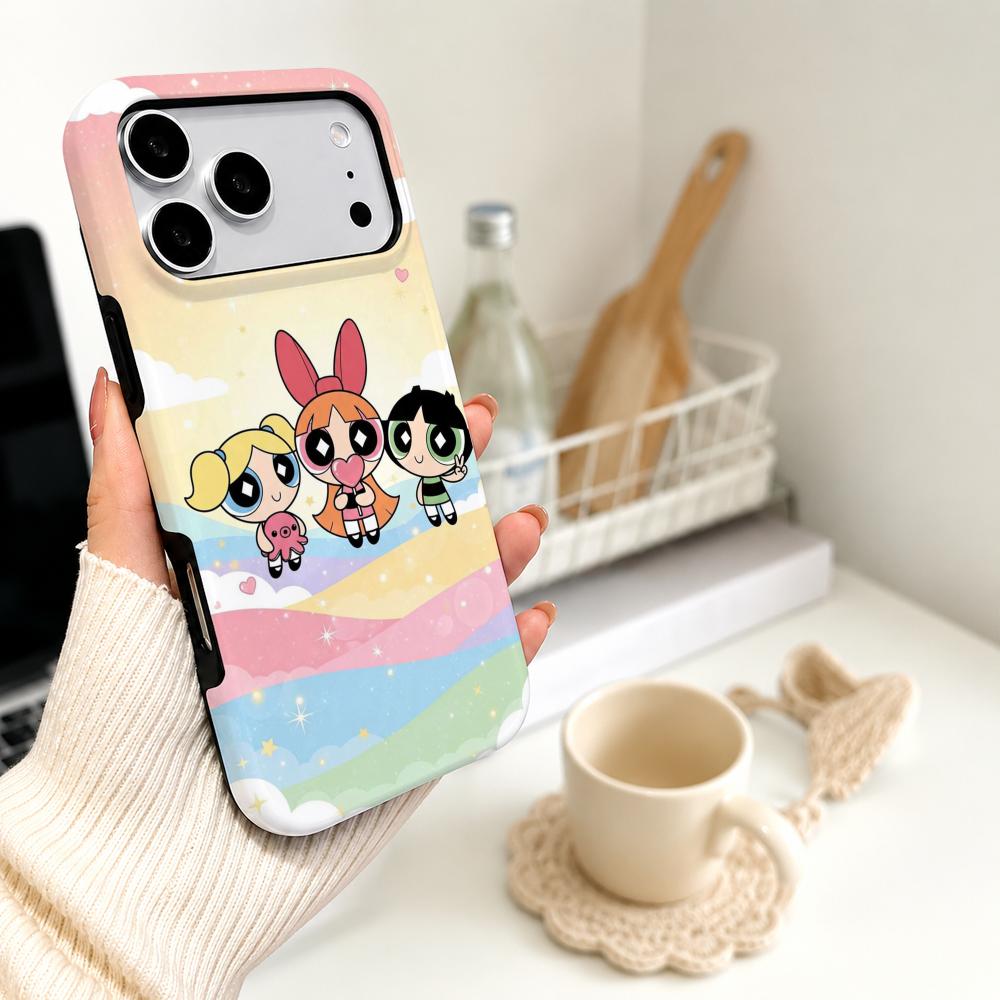 Anime P-Powerpuff Girls Telefo - Tablet Accessories For Girls incelemesi ve fiyatı