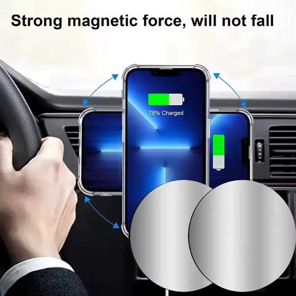 1-5 adet 8CM manyetik Metal pl - Tablet Car Mount incelemesi ve fiyatı