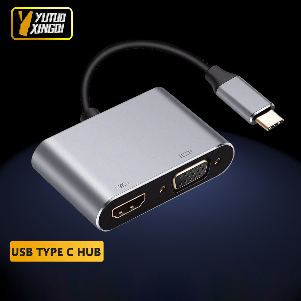 4K USB Type C - VGA 1080P USB  - Usb Hub Type C incelemesi ve fiyatı