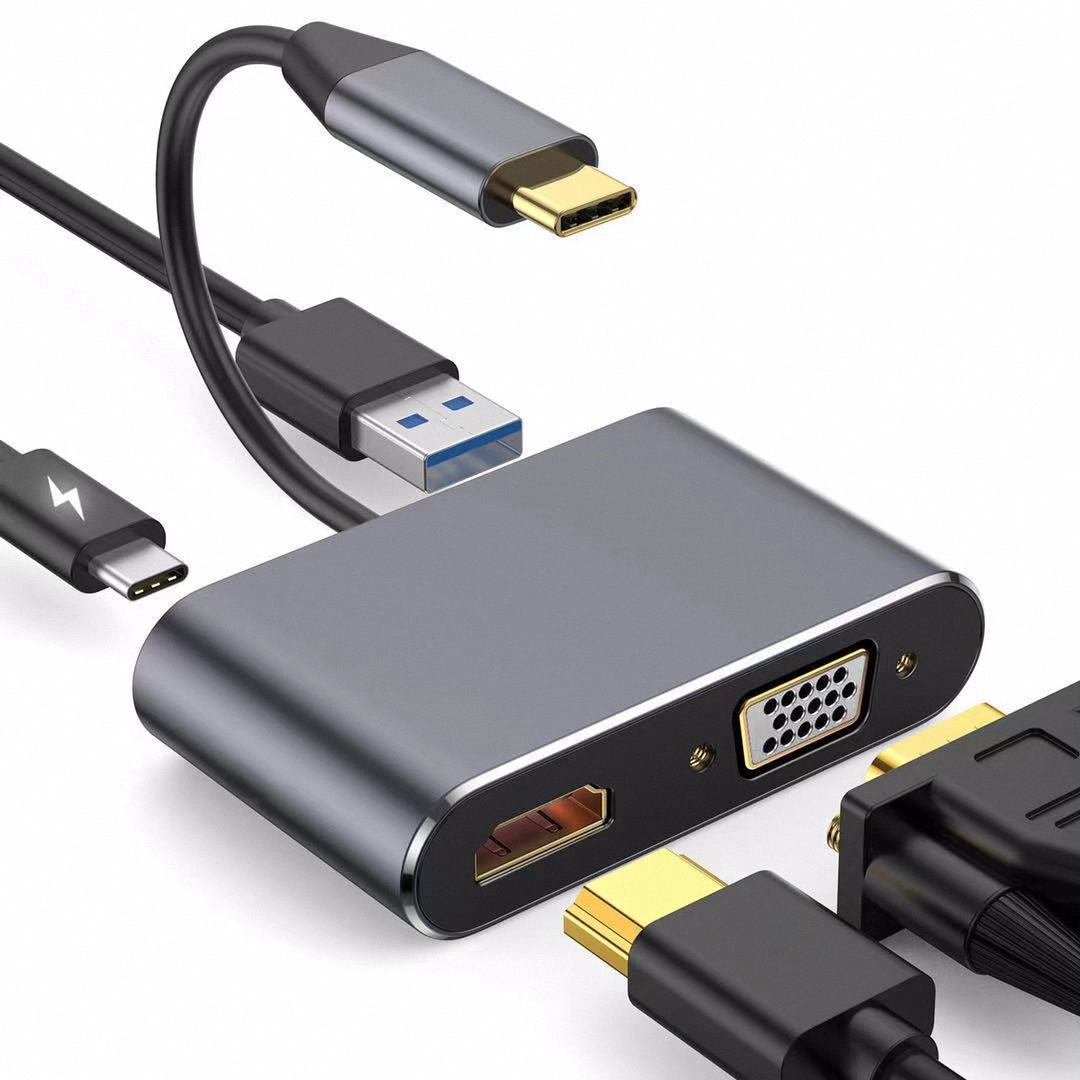 4K USB Type C - VGA 1080P USB  - Usb Hub Type C incelemesi ve fiyatı