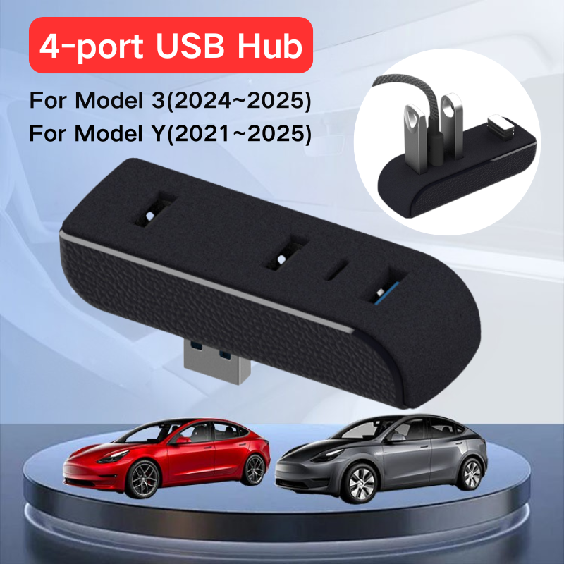 Tesla Model 3 2024–2025 Y 2021 - Usb Hub Type C incelemesi ve fiyatı