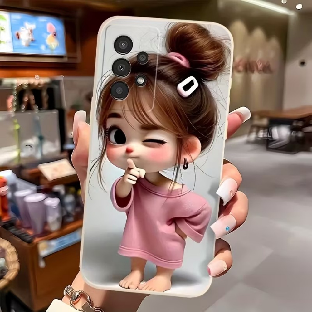 Sevimli Karikatür Kız Desenli  - Tablet Accessories For Girls incelemesi ve fiyatı
